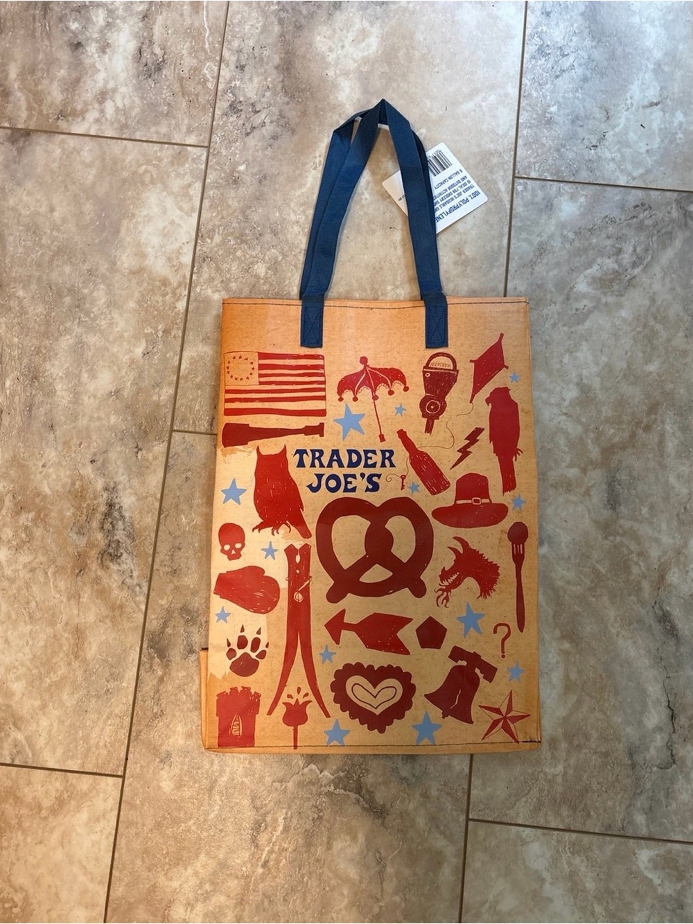 NWT Trader Joe's Reusable Philadelphia Bag